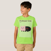 T-shirt enfant professeur de graisse chat ami membre chemi (Devant entier)