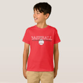 t-shirt enfant, rouge (Devant entier)