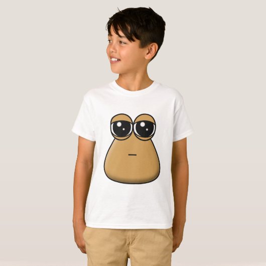 T-shirt enfant - Sad Baby Pou (Devant entier)