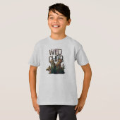 T-shirt Enfant sauvage Lion Cubs Enfants Tee (Devant entier)