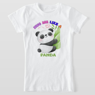 T-Shirt Enfant – Serre-moi comme un Panda 🐼