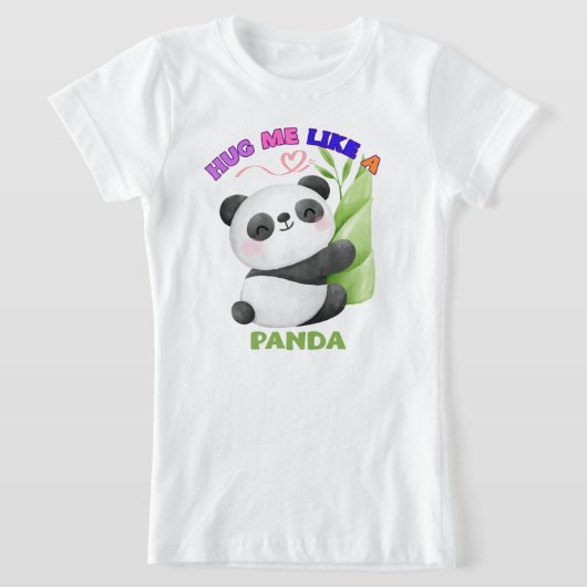 T-shirt enfant - Serrez-moi comme un Panda 🐼 (Poser)