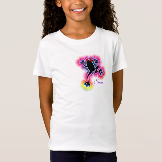 T-shirt enfant Surf grenouille chaude (Devant)