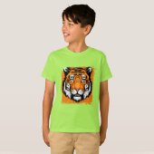 T-shirt enfant tigre (Devant entier)