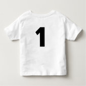 T-shirt enfant un bébé (Dos)