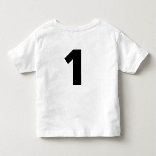 T-shirt enfant un bébé (Dos)
