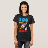 T-shirt Enfants 100 Jours D'École Enfants 100E Jour D'Écol (Devant entier)