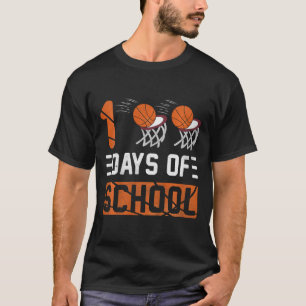 T-shirt Enfants 100 Jours D'École Enfants Filles Enfants E