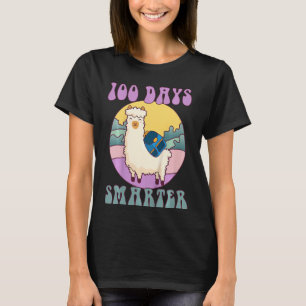 T-shirt Enfants 100 jours plus intelligents, Cute llama Ha