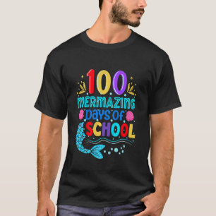 T-shirt Enfants 100 Mermazing Days of School - Merma color