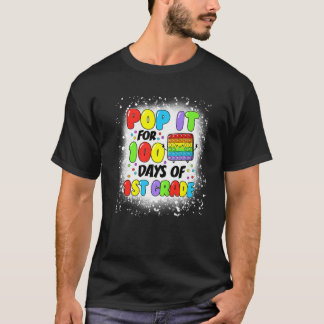 T-shirt Enfants 100E Jour De L'École Pop Il 100 Jours De 1