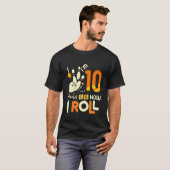 T-shirt Enfants 10e anniversaire Bowling Je suis treize C' (Devant entier)