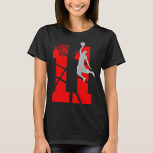 T-shirt Enfants 11 ans 11e Bysketbyll Anniversaire fête