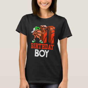 T-shirt Enfants 11 ans Basketball 11e anniversaire