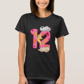 T-shirt Enfants 12e anniversaire Kittens Balloon Chat Paw (Devant)