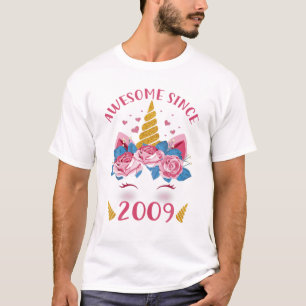 T-shirt Enfants 12ème anniversaire fille Unicorn stupéfian