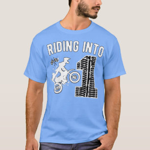 T-shirt Enfants 1er anniversaire Dirt Bike Party Motocross