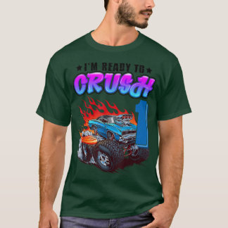 T-shirt Enfants 1er anniversaire Garçon Blaze voiture 1 an