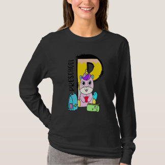 T-shirt Enfants 1er jour de maternelle pré-maternelle prem