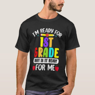 T-shirt Enfants 1ère année Retour à l'école Enfants Premie