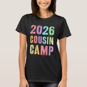 T-shirt Enfants 2026 cousin camp famille vacances équipage