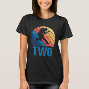 T-shirt Enfants 2 ans 2e anniversaire garçon Guitare Joueu