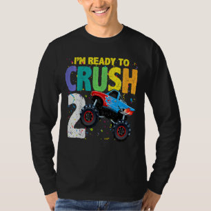 T-shirt Enfants 2 ans 2e anniversaire Monster Truck I Am R