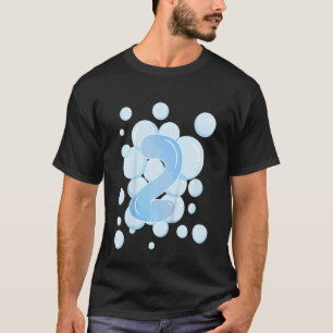 T-shirt Enfants 2e anniversaire Bubble thème fête d'annive