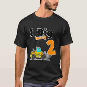 T-shirt Enfants 2e anniversaire J'adore avoir 2 Chargeur C