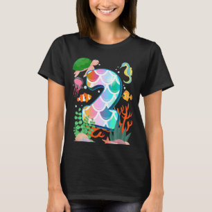 T-shirt Enfants 2e anniversaire Poisson Tetra Aquarium Sou