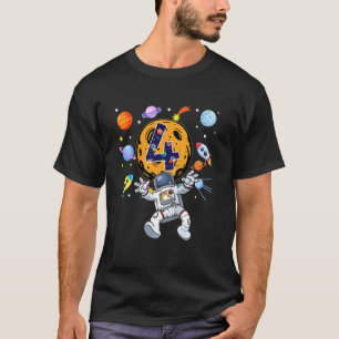 T-shirt Enfants 4 ans astronaute garçon garçon fille 4 ann