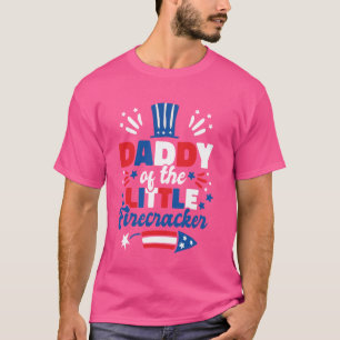 T-shirt Enfants 4 juillet Papa Du Petit Pétard Un