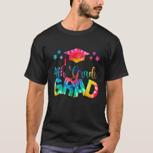 T-shirt Enfants 4e année Graduation Tie Dye Peace Out Quat