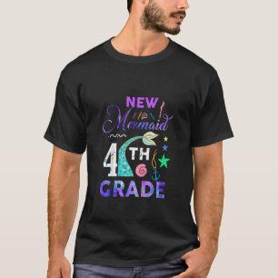T-shirt Enfants 4e année Mermaid mignonne Girls Princess Q