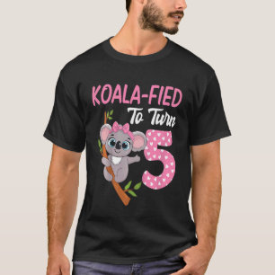 T-shirt Enfants 5 ans Koala 5 ans Anniversaire Fête Animal