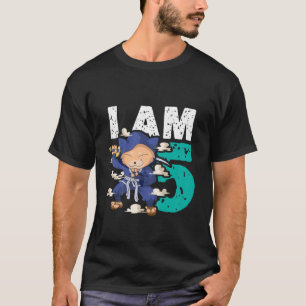 T-shirt Enfants 5E Anniversaire Pour Fille Garçon - Ninja