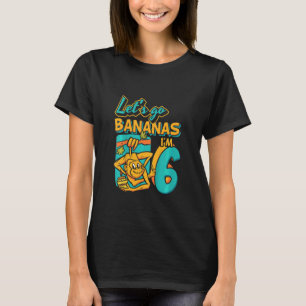 T-shirt Enfants 6 ans Allons-y Bananes Singe 6 ans Naissan