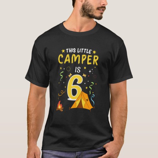 T-shirt Enfants 6 ans Camper Enfants 6 ans Camping C (Devant)