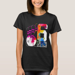 T-shirt Enfants 6 ans d'être génial Bowling 6e anniversair