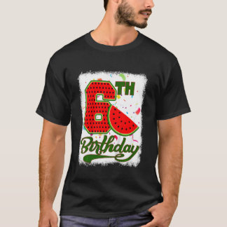 T-shirt Enfants 6 ans pastèque Fruits tropicaux 6e B