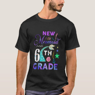 T-shirt Enfants 6e année Sirène mignonne filles princesse