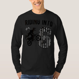 T-shirt Enfants 6e anniversaire Dirt Bike Party Motocross