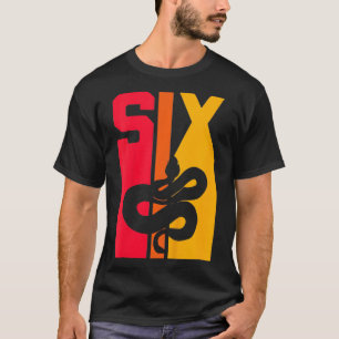 T-shirt Enfants 6e anniversaire Vintage serpent Lover anim