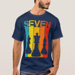 T-shirt Enfants 7 ans Joueur d'échecs Anniversaire Garçon<br><div class="desc">Enfants 7 ans Joueur d'échecs Anniversaire Garçon 7ème anniversaire.Grand chemise pour vous,  famille,  grand-père,  grand-mère,  grand-père,  maman,  papa,  papa,  soeur,  frère,  oncle,  tante,  hommes,  femmes ou n'importe qui</div>