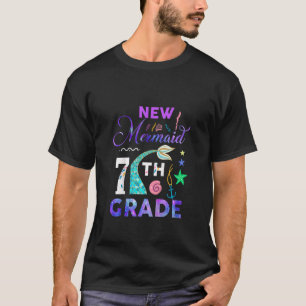 T-shirt Enfants 7e année Mermaid mignonne Girls Princess S