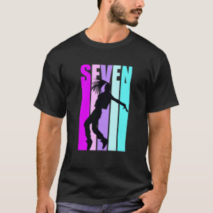 T-shirt Enfants 7e Danse Anniversaire Pour Filles Hiphop D
