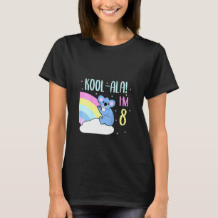 T-shirt Enfants 8 ans 8e anniversaire Koala Ours Anniversa