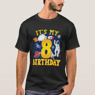 T-shirt Enfants 8 ans astronaute Espace extra-atmosphériqu