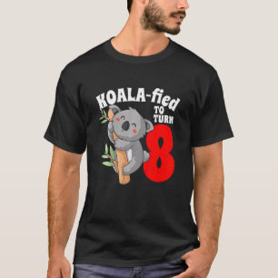 T-shirt Enfants 8 ans Koala Anniversaire mignonne Koalafie