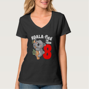 T-shirt Enfants 8 ans Koala Anniversaire mignonne Koalafie